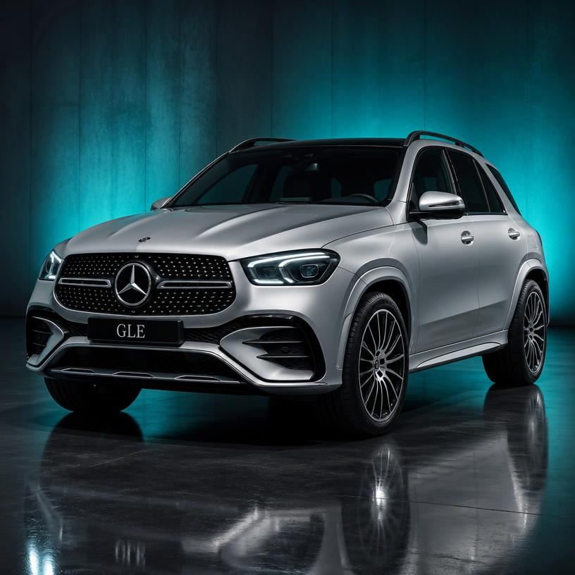 2026 Mercedes-Benz GLE front three-quarter view